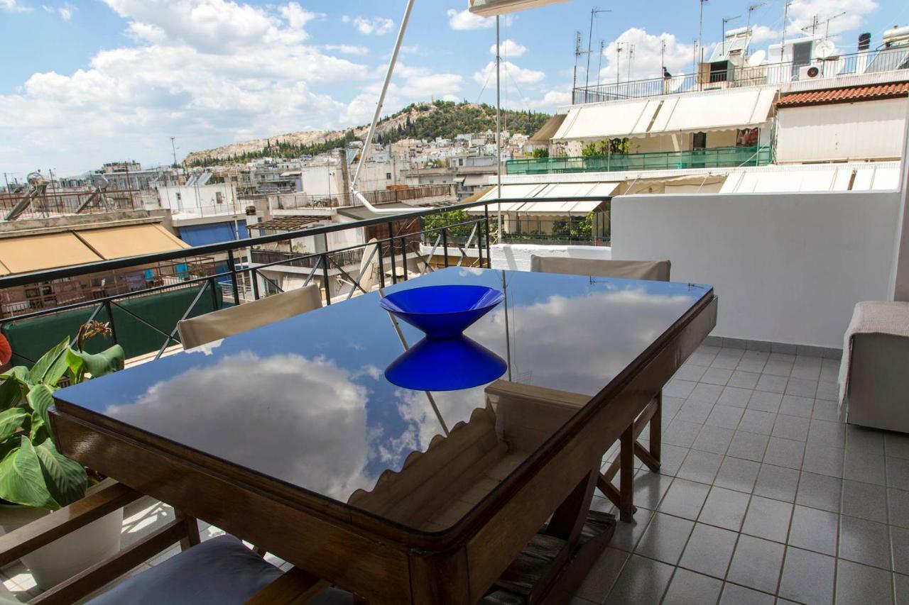 شقة Balcony With Acropolis View أثينا المظهر الخارجي الصورة