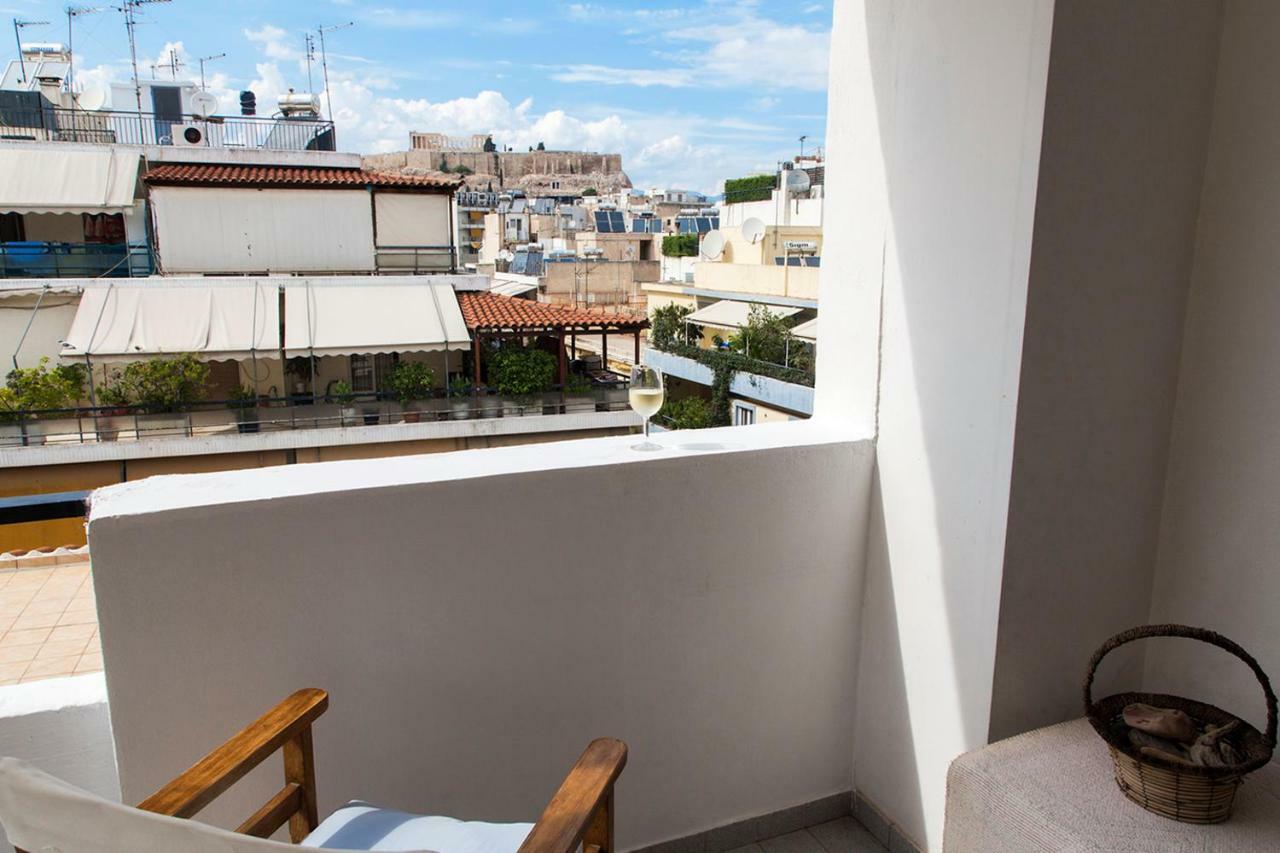 شقة Balcony With Acropolis View أثينا المظهر الخارجي الصورة